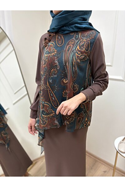 FUAT GÜRSEN Fuat Gürşen Desenli Tunik