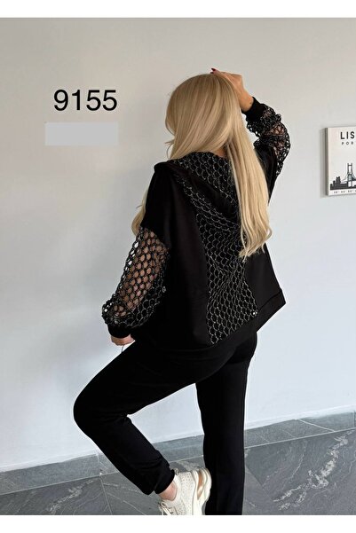 bonibon butikk Women's High Quality Luxury Clothing No Show Mesh Compact Fabric 2 Thread 3 Piece Set