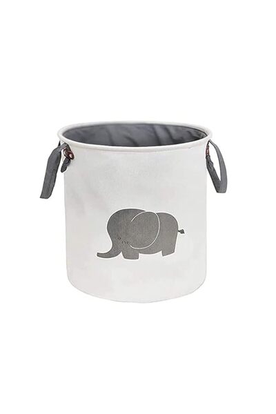 Generic DAYONG Storage Baskets,Cotton Foldable Round Home Organizer Bin for B...