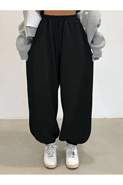 KAPHONE Kadın 2 İplik Oversize Jogger Eşofman Altı