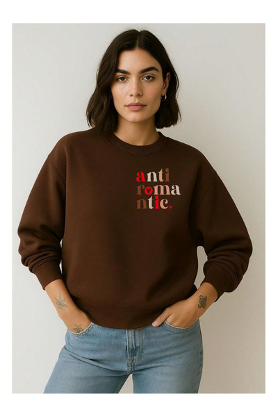 Tubinyoo سترة أنتيرومانتيك مطبوع ذات الرقبة الدائرية ذات 3 خيوط