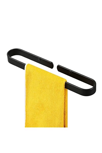 Generic Bathroom Towel Bar 15.7 Inch, Black Hand Towel Holder for Bathroom Wa...