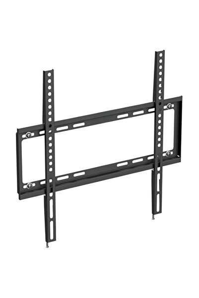 Generic حامل تلفزيون AZTECH عالي التحمل، حامل تلفزيون لمعظم أجهزة التلفزيون مقاس 26-80 بوصة، حامل تلفزيون بمستوى منخفض