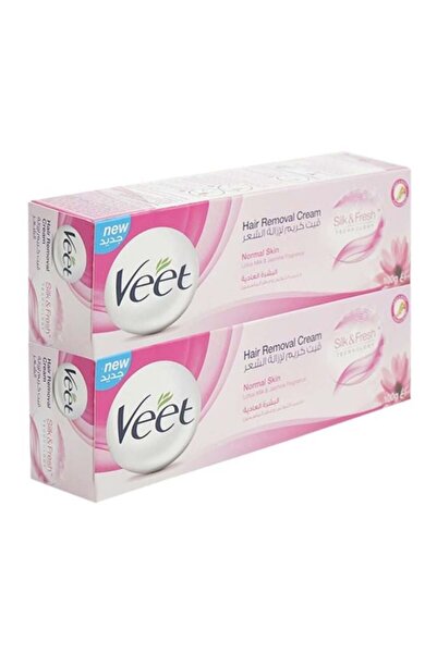 The comprehensive house مجموعة كريم إزالة الشعر سيلك آند فريش ٢ × ١٠٠ جرام