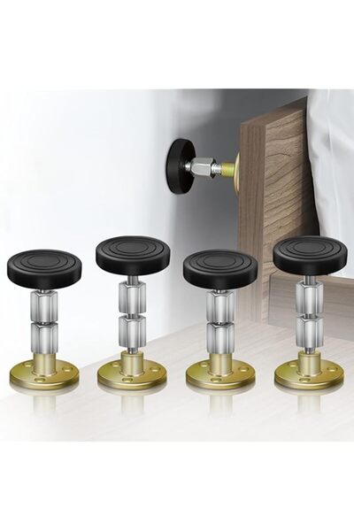 Generic 4 Pack Headboard Stoppers, Adjustable Bed Frame Anti-Shake Stabilizer...