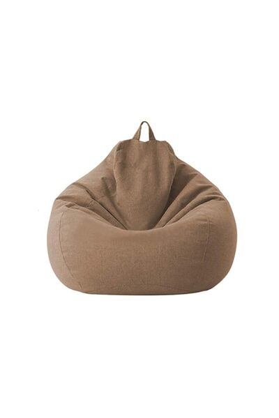 Generic غطاء أريكة كرسي كيس الفاصوليا الكلاسيكي من YFFS، غطاء كرسي تخزين كيس الفاصوليا الكسول، مع مقابض للبالغين