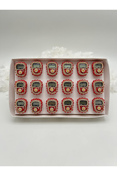 lenagiftworkshop 18 Adet Kutulu Taşlı Zikirmatik ( Hediyelik, Bohçalık, Hac, ...