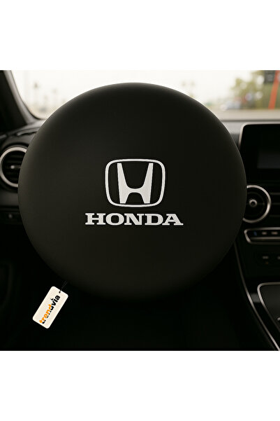 Honda Uyumlu Siyah Penye Kumaş Direksiyon Kılıfı - Direksiyon Koruma