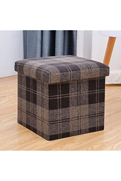 Generic مكعب عثماني قابل للطي من TKAS، مساحة تخزين مربعة موفرة لغرفة النوم والممر، مساحة متعددة الاستخدامات