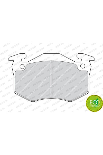 FERODO Brake Pad Set Disc Brake Peugeot 205 1 Renault Rapid Van/Spacious Limo...