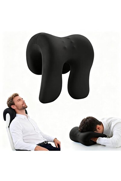 Generic دعامة رقبة TCCHDM لكرسي المكتب، وسادة مكتب من إسفنج الذاكرة للقيلولة، غطاء قابل للغسل، يناسب معظم