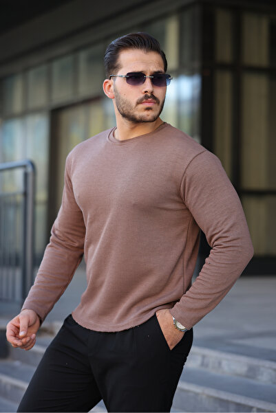 BY İMPALA MODA Shallow Oversize Ripped Short Waist Sweater