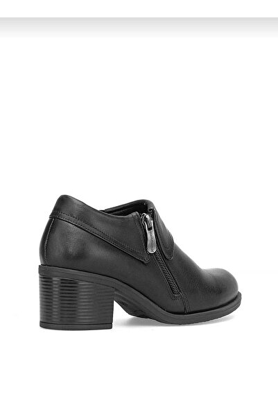 Mammamia 3725 Real Leather Thick Heeled Shoes