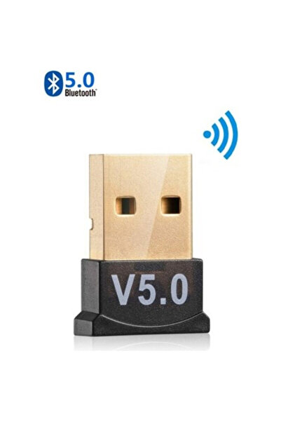 Genel Markalar 💻 USB 5.0 Bluetooth Adaptör – Kablosuz Dongle, PC & Laptop Uy...