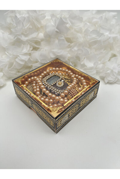 lenagiftworkshop Σετ δώρου με πέτρες και χάντρες προσευχής σε κουτί