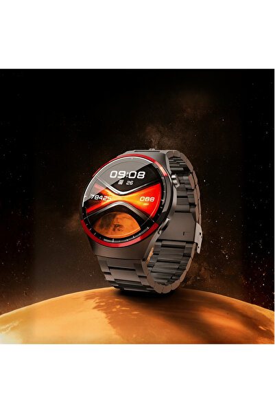 Tinytek Wave VN4 Alpha Akıllı Saat – 3 Kordonlu, NFC Destekli, Kablosuz Şarj ...