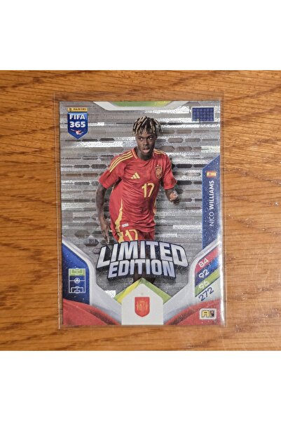 Panini 2026 Nico Williams Limited Edition Game Card