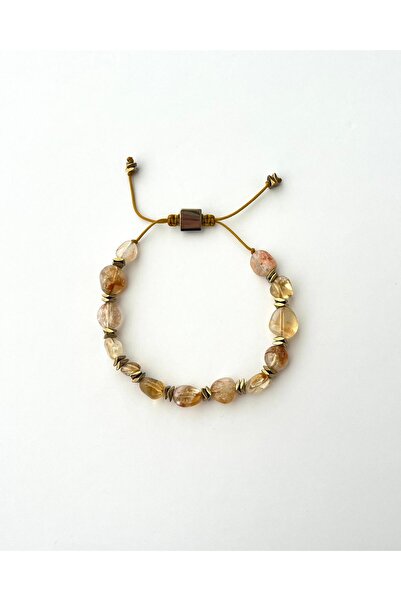 eyla collection Citrine Abundance Abundance Energy Stone – Handmade, Adjustable