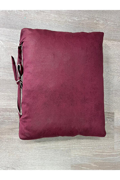 mc.pierobaby Bordo Yer minderi,petek önü minderi,koltuk minderi,kreş minderi 50x50x10 cm