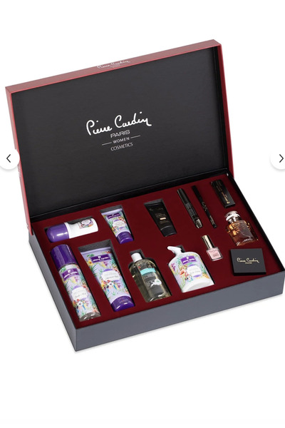 Pierre Cardin Kadın Professional 13 Parça Özel Kutulu Makyaj ve Parfüm Seti/Ç...