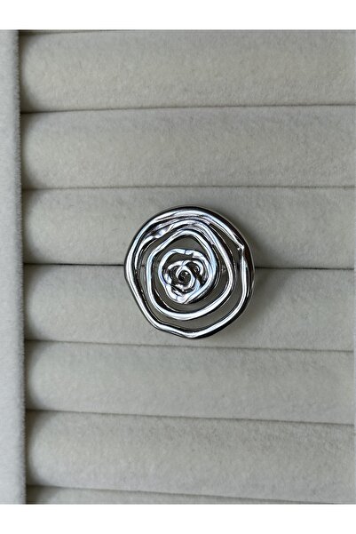 NFS BUTİK 316 Stainless Steel Adjustable Design Ring