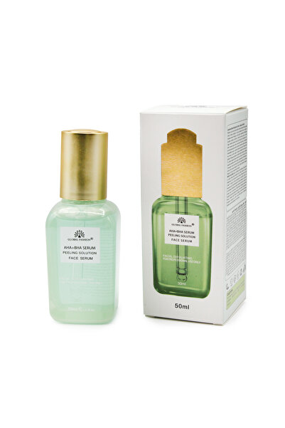 global fashion Ser Peeling cu acizi AHA+BHA, Global Fashion, Aha+Bha Serum Peeling Solution Serum de față, 50 ml