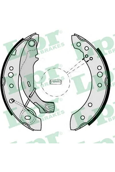 LPR Set Saboti Frana 08150 Citroën C2/C2 Enterprise/C3 I Dacia Logan/Logan Ii...