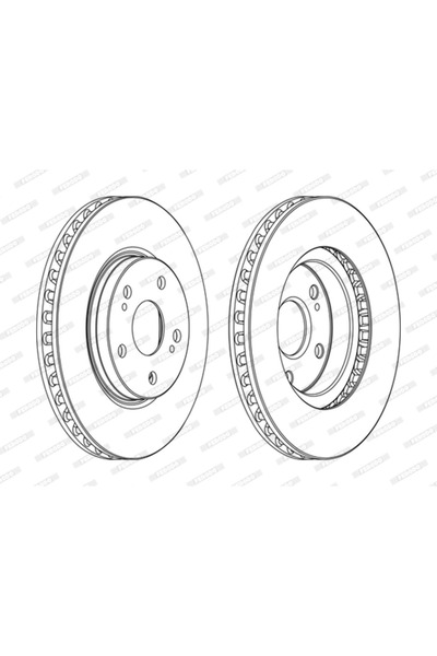 FERODO Disc Brake Lexus Is 2/Is 3/Is C Toyota Crown/Mark 10 1/Mark 10 2