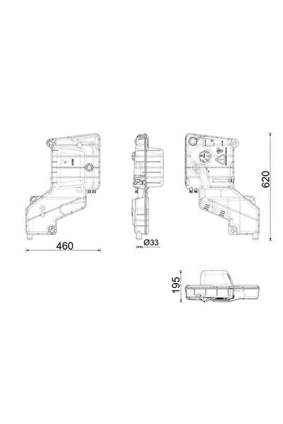 MAHLE Vas De Expansiune Racire Iveco Eurocargo 1-3