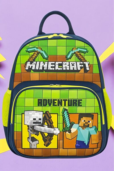 Uniquerrs Anaokulu Erkek Çocuk Temalı 2-6 Yaş Lüx Baskılı Anaokulu Kreş Sırt Çantası ve Okul Çantası