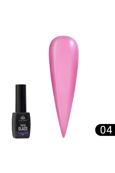 global fashion Ojă semipermanentă cu efect de vitraliu 8ml, Tinted Glass 04