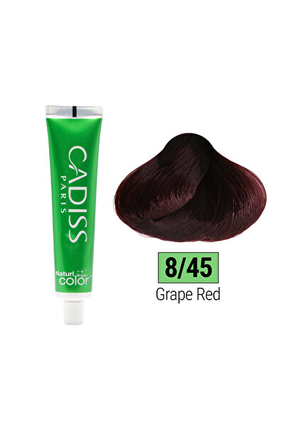 global fashion Cadiss Βαφή μαλλιών 8/45 Κόκκινο σταφύλι
