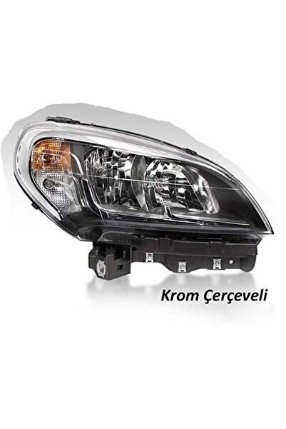 AYFAR Far Motorlu Krom Çerçeveli Sol Fıat Doblo (2015? )