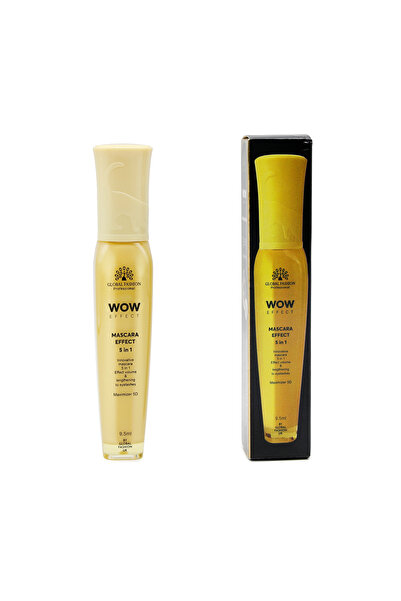 global fashion Rimel pentru gene, Global Fashion, 5D Wow Effect, Negru, GF4002