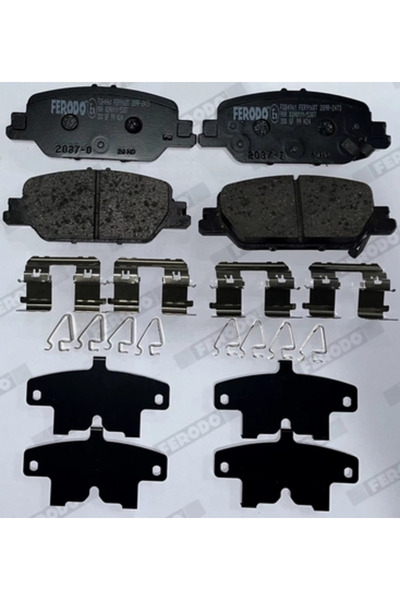 FERODO Brake Pad Set Disc Brake Honda Cr-5 5