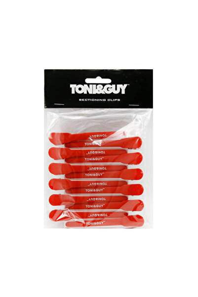 global fashion Κλιπ μαλλιών (12 τεμ.), κόκκινο