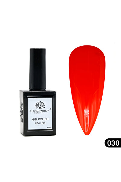 global fashion Oja semipermanentă Global Fashion, Gel polish Elite Glow 15 ml, 30