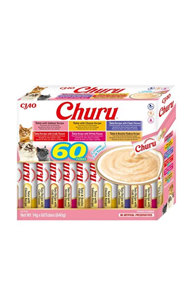 Other Recompense pentru pisici INABA CAT CHURU VARIETIES TUNA 60x14g