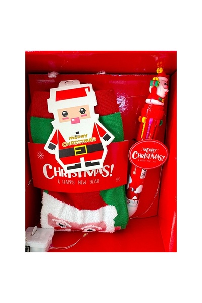 velve Christmas package, ceramic set and mug with saucer, in a briefcase box, Model III, 29x17x89 cm