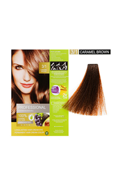 global fashion Vopsea de păr Italiană, Maro Caramel 3/1