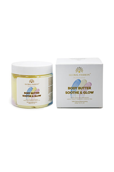 global fashion Moisturizing body oil, Global Fashion, Body Butter Soothe & Glow, 200 g