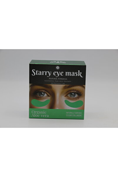 global fashion Mască pentru pleoape Starry, aloe vera, colagen clar de origin...