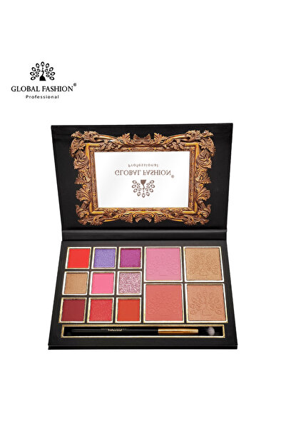 global fashion Global Fashion Eyeshadow, 13 colors, #02