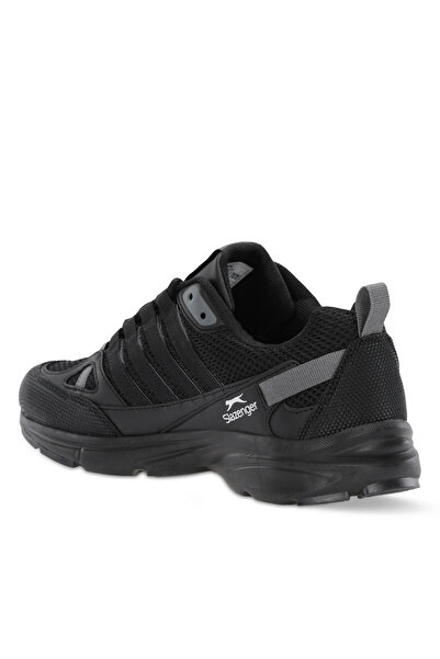 Slazenger Jazzy I Men's Black / Gray Running & Walking Sneakers