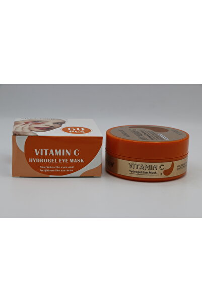 global fashion Nourishing and brightening hydrogel eye mask with vitamin C, 60 pcs