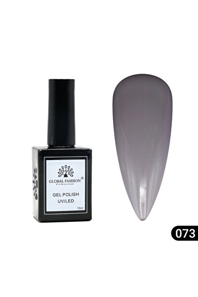 global fashion Global Fashion semi-permanent nail polish, Gel polish Elite Glow 15 ml, 73