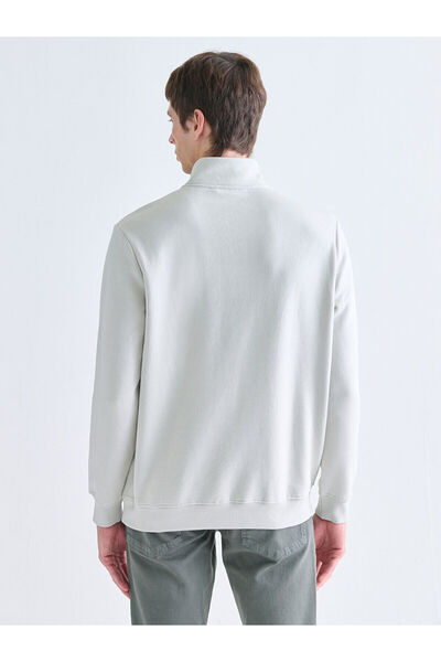 LC Waikiki New Season Stand Collar Men's Sweatshirt