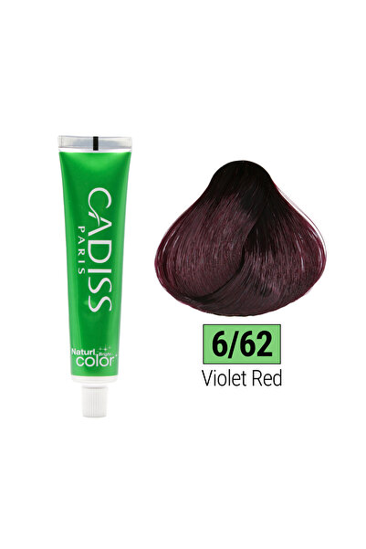 global fashion Βαφή μαλλιών Cadiss 6/62 Μωβ κόκκινο