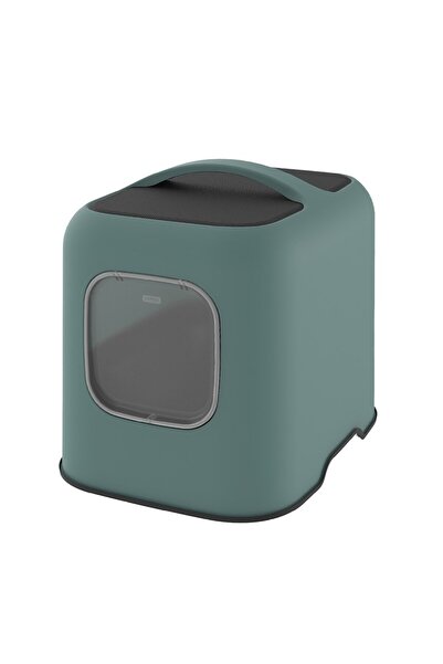 Other Litiera închisă pentru pisici Rotho cu lingură ALBĂ Verde