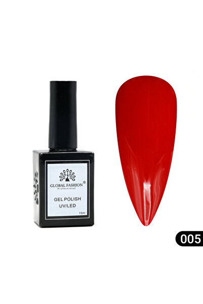 global fashion Oja semipermanentă Global Fashion, Gel polish Elite Glow 15 ml, 05